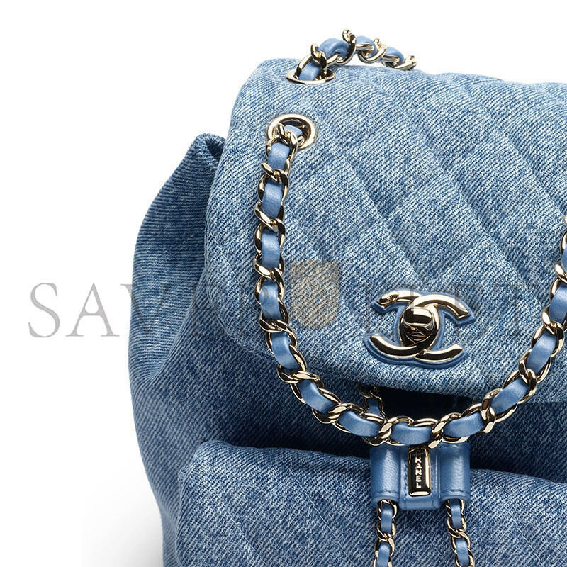CHANEL SMALL BACKPACK AS2908 (18.5*18*12cm)